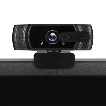 Webová kamera s Mikrofónom pre Desktop Plug and Play PC Počítač, Web Kamera Vhodné pre videohovory Nahrávanie Obrázok
