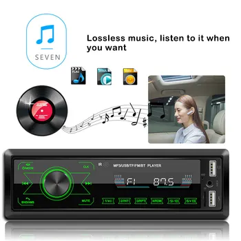 Prehrávač Car Audio Dotykový Displej Prijímača M10 Hráčov Auto s Diaľkovým ovládaním Bluetooth Flash Farebné Výlet Vonku Obrázok