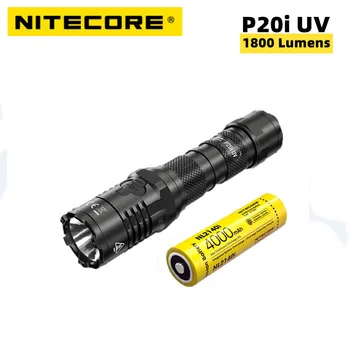 NITECORE P20i UV 1800Lumens sebaobrany Taktické LED Baterky USB-C Nabíjateľná Dual Zdroj Svetla Lov Pochodeň s akumulátorom Obrázok