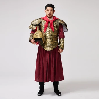 Staroveké Armor Set Všeobecné Dejiny Oblečenie Pre Mužov Palác Stráže Starožitné Fotografie Vyhovovali Vysokej Kvality Obrázok