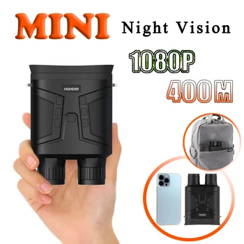 Super mini malý nočný pozorovací ďalekohľad vstavaný displej 6X zoom digitálny ďalekohľad na nočné videnie DVR záznam 16GB Obrázok
