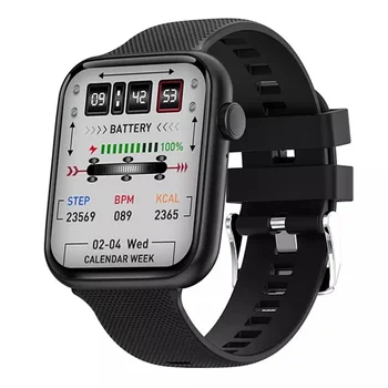 2023 Nové HT15 Smart Hodinky Bluetooth Hovor 1.85 palcový Srdcovej frekvencie, Krvného Tlaku Módnych Ženy Muži Fitness Tracker Športové Smartwatch Obrázok