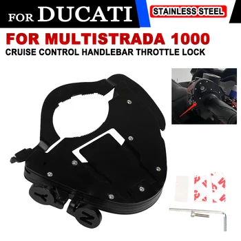 Pre Ducati Multistrada 1000 1100 1000S S Motocyklové Príslušenstvo Rýchlosti Tempomat Riadidlá Plyn Zámok Uložiť Úsilie Pomáhať Obrázok