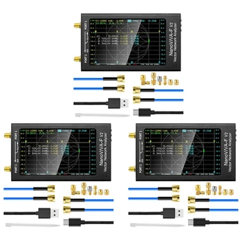 3X Nanovna-F Vektor V2 Analyzátora Siete 50Khz-3Ghz Anténny Analyzátor HF a VHF UHF VNA 4.3 Palcový S 5000Mah Obrázok