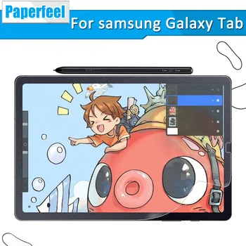 Papier Pocit Fólia pre Samsung Galaxy Tab Matný Obrazovky Chrániče Proti Oslneniu Tablet PET Kreslenie Fólia pre Samsung Galaxy Tab S8 S7 Obrázok