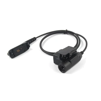 Walkie Talkie Rádio Taktické Headset Adapter U94 PTT pre Motorola XiR P8268 8260 APX 7000 8000 DP3400 DP3600 DGP4150 Obrázok