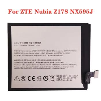 New Vysoká Kvalita Li3930T44P6h746342 Batérie Pre ZTE Nubia Z17S Z17 S NX595J 3100mAh Batérie Telefónu Obrázok