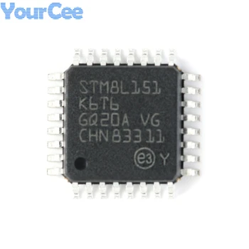 STM8L151 STM8L151K6T6 LQFP-32 Microcontroller MCU 1KB EEPROM pamäte RAM 2KB Micro Radič LQFP32 IC Obrázok