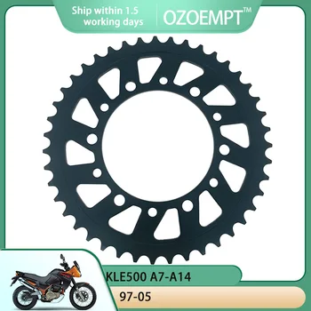 OZOEMPT 520-46T Motocykel Zadné ozubené koleso sa Vzťahujú na KLE500 A7-A14 97-05 Obrázok