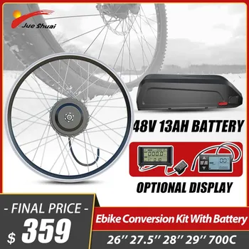 48V 13AH Hailong Batérie Klince na prestavbu 48v 500w Predná Zadná Pohon Elektrický Bicykel 20