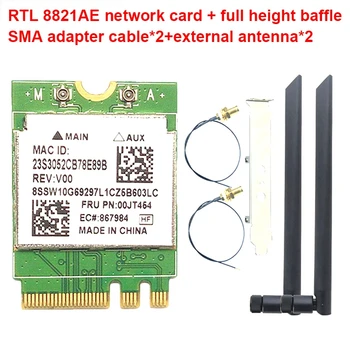 RTL8821AE Dual Frekvencia Sieťová Karta M. 2 NGFF 2230 Bezdrôtová Sieťová Karta WIFI Modul Sieťového Adaptéru Obrázok