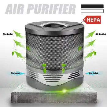 Čistička vzduchu Pre Domáce True HEPA Filtre Kompaktný Stolný Armatúry Filtrácia Prachu PM2.5 Odstraňovač Vzduchu Čistič Mini Iónové Čističe Obrázok
