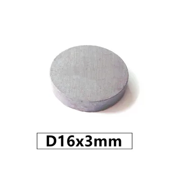 10-40pcs/veľa Y30 Disku Feritových Magnetov 16*3 mm s permanentným magnetom 16 mm x 3 mm Čierny Okrúhly Reproduktorový magnet 16x3 mm Obrázok