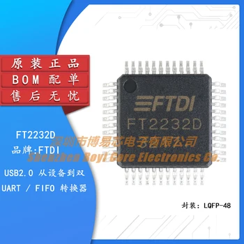 Pôvodné originálne SMD FT2232D LQFP-48 USB na UART/FIFO radič IC čip Obrázok