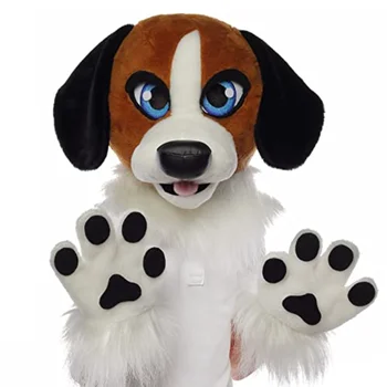 Kostýmy Beagle Psa Fursuit Hlavu a Handpaws pre Kostým pre Veľké Podujatia a Vystúpenia Obrázok
