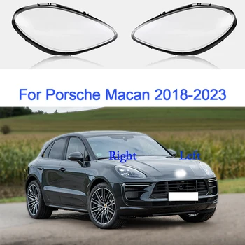 Svetlometov Kryt pre Porsche Macan 2018 2019 2020 2021 2023 2023 Svetlomet Shell Transparentné Tienidlo Auto Príslušenstvo Obrázok