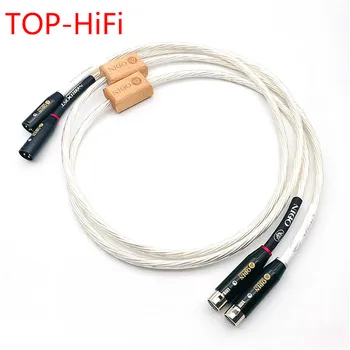 TOP-HiFi Pár Odin Audio XLR Vyvážené Prepojenie Kábel Hi-End 3pin XLR Samec Samica Audio Vyvážené Kábel Obrázok