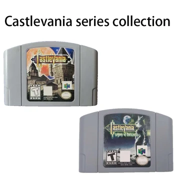 Séria Castlevania zber N64 Hra Karty Série American Edition a Japonskej karty Animácie Vynikajúcej Kvality Hračky, Darčeky Obrázok