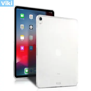 TPU Transparentné puzdro Pre iPad Pro 12.9 2022 2021 Mäkký Silikónový Kryt Pre Pro12.9 2018 2020 Flexibilné Jasné, Transparentné Zadný Kryt Obrázok
