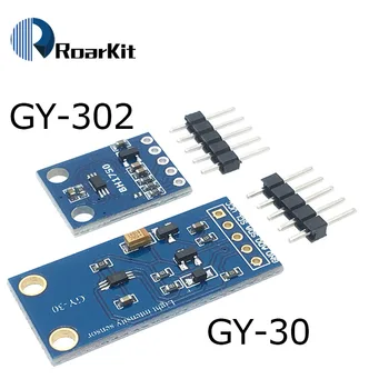 GY-30 GY-302 BH1750 BH1750FVI Čip Intenzity Osvetlenia Svetelný Senzor Modul pre Arduino 3V-5V Obrázok