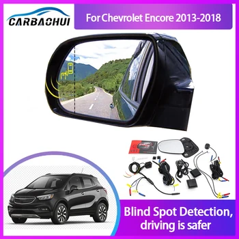 Milimeter Vlna Radar Blind Spot Monitoring BSA BSD BSM pre Chevrolet Encore Roky 2013-2018 Pomáhať Bezpečnosť Jazdy pri Zmene jazdného Pruhu Pomoc Obrázok