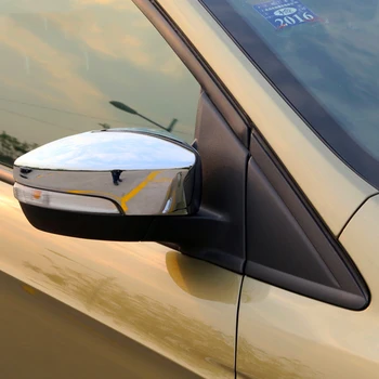 Chrome Spätné Kryt Pre Ford Kuga Uniknúť 2013-2019 Bočné Zrkadlo Spp Prekrytie Obrázok
