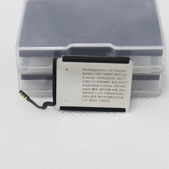 10pcs/veľa A2277 Batérie Pre iWatch Series 5 S5 40 mm Smart Hodinky Batérie Obrázok