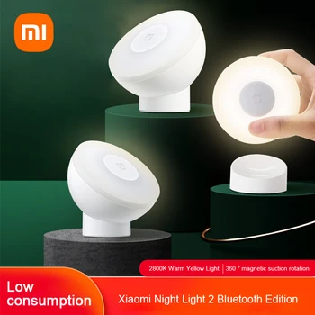 Xiao Bluetooth Nočné Svetlo 2 Inteligentný Senzor Noc Na Čítanie Nízka Spotreba A Úspory Energie Flexibilné Svetlo Obrázok