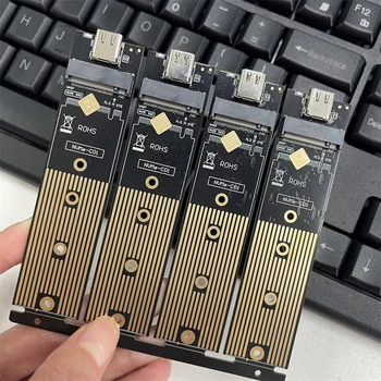 M. 2 USB3.1 Stúpačky Karty Rada NGFF Gen2 Converter Kartu PCL-E (Solid State Disk Adaptér 6/10Gbps Podporuje 2230 2242 2260 2280 Obrázok