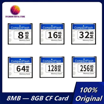 10PCS/VEĽA CF Karta 8 MB 16 MB 32 MB 64 MB 128 MB 256 MB 512 MB 1 GB 2 GB 4 GB 8 GB 16 GB 32 GB, 64 GB Priemyselné Karta Compact Flash Obrázok