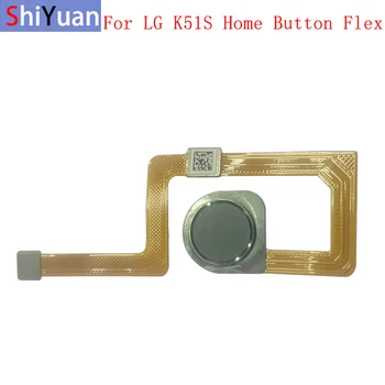 Snímač odtlačkov prstov Tlačidlo Domov Flex Kábel Páse s nástrojmi Pre LG K51S LMK510EMW Dotykový Snímač Flex Náhradné diely Obrázok