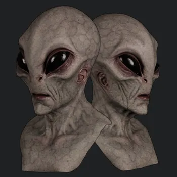 Prispôsobený Cudzie Maska Halloween Horror Pokrývky hlavy Fáze Výkonu UFO Rekvizity Ghost House Tajnej Miestnosti Hľadať Dôkaz Zdobiť Uniknúť Obrázok