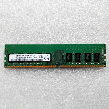 1PCS Na SK Hynix RAM 4 GB 4G 1RX8 PC4-2133P-ED1 DDR4 2133 ECC UDIMM Pamäť Obrázok