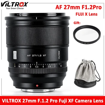 Viltrox 27 mm F1.2 Pro Fujifilm X Mount Objektív s Ultra Veľké Apertúry Portrét Objektív APS-C Objektív pre Fuji X-T30 X-T3 X-PRO3 X-T20 Obrázok
