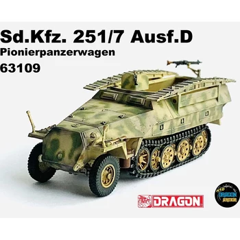Nové 1/72 druhej svetovej VOJNY nemecký Tank Model SD.KFZ 251/7 Dragon Armor 63109 Vojenské Vojak, Zbraň, Vozidlo Darčeky, Hračky Na Sklade Obrázok