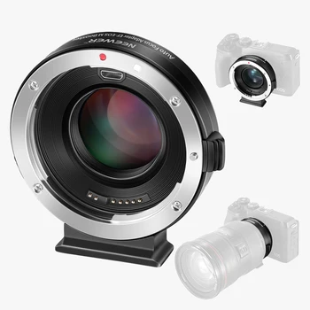 NEEWER EOS EF-M Adaptér Objektívu, 0.71 x automatické Zaostrovanie Speed Booster Mount Objektív Kompatibilný S Canon EF Objektív EOS M Series Fotoaparát EOS Obrázok