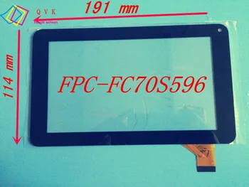 2ks Nové 7inch kapacitný dotykový displej pre Kurio Tab 7 Palcový Deti tablet pc FPC-FC70S596-02 20140424A Obrázok