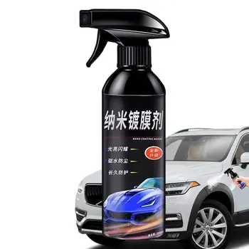 500 ml Auto Nano Povlak Sprej Sprej & Opláchnite Keramické Kvapaliny Rýchle Keramickou Vrstvou Vody-Aktivovaný Vzorec Prachotesný Jednoduché Použitie Obrázok