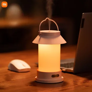 Xiao Nové Retro Kôň Lampa Zvlhčovač Vzduchu 400 ml USB Bezdrôtová Nabíjateľná Aróma Difuzér s LED Nočné Svetlo Camping Svetlo Obrázok