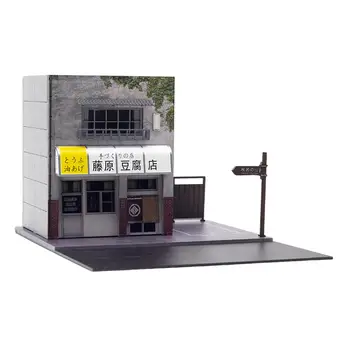 1:64 Garáž Model Parkovisko Showroom Stavebné Simuláciu Scenérie Displej parkovanie Scenérie Displej Diorama Garáž Obrázok
