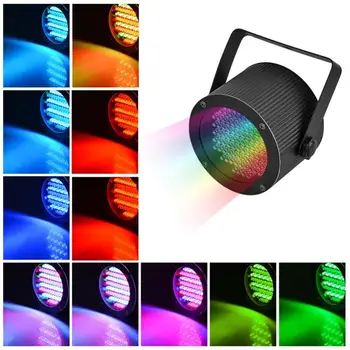 Nové 86 LED RGB Fáze Svetlá DMX-512 Osvetlenie Laserový Projektor Pre Party Dj, Disco Stage Profesionálne Zobraziť Domácej Zábavy Obrázok