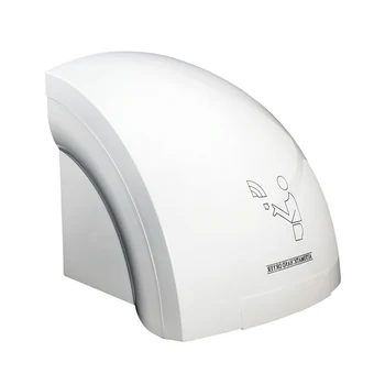 Wc, Kúpeľňa Obchodné Mini Electric ABS Plast Senzor Domov Automatické Ručné Sušiče Jet Air Hornom Vlasov Obrázok