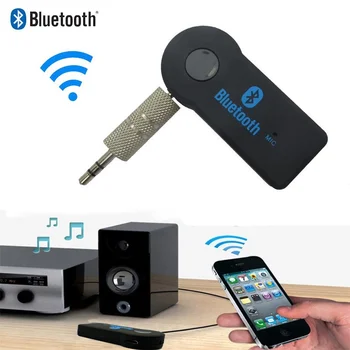 Auto AUX Bluetooth 5.0 Audio Adaptér 3,5 mm Jack Prijímač Vysielač handsfree Headset Prijímač Auto Príslušenstvo Obrázok