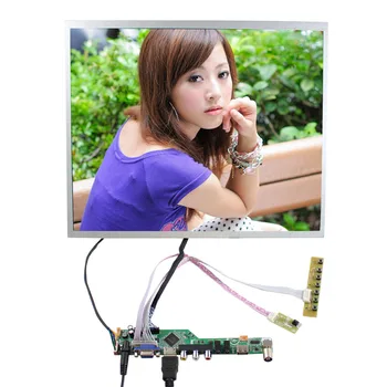 HD MI VGA, AV, USB, LCD Radič Palube 17 palcové G170ETN02.0 1280 X 1024 LCD Displej Obrázok
