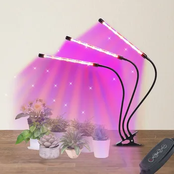 Fitolamp Rásť Box USB Phyto Lampa DC5V Led Rásť Svetlo celé Spektrum S Ovládanie Pre Izbové Rastliny Rastliny Kvet Obrázok