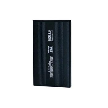 SATA HDD Enclosure Externé SATA SSD Pevný Disk Box 2,5 Palca Pre Stolný Počítač, Čierna Obrázok