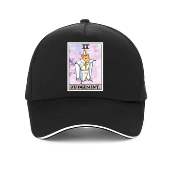 Dorime Potkan Rozsudok Tarot Karty Zábavné Meme Módne Mens baseball cap Bavlna Letnej pohode Trucker klobúky mužov Casquette Obrázok