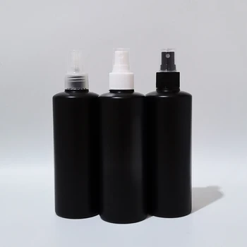 20pcs 300 ml Prázdne Black Parfum Spray Fľaša HDPE Plastové Fľaše S Plastovým Hmly Postrekovač Čerpadla Kozmetické balenia Obrázok