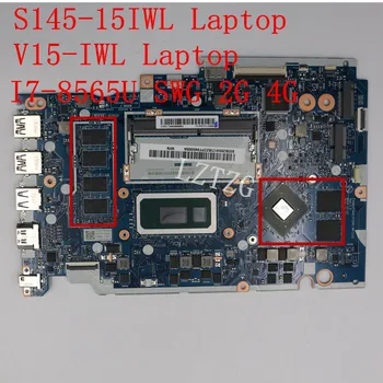 Základná doska Pre Lenovo ideapad S145-15IWL/V15-IWL Notebook Doske CPU I7-8565U MX110 2G RAM 4G FRU 5B20S41735 Obrázok