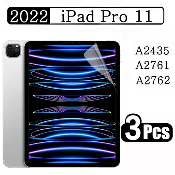 Screen Protector Pre Apple iPad Pro 11 2022 A2435 A2761 A2762 Anti-Scratch PET Mäkké Tablet Film Obrázok